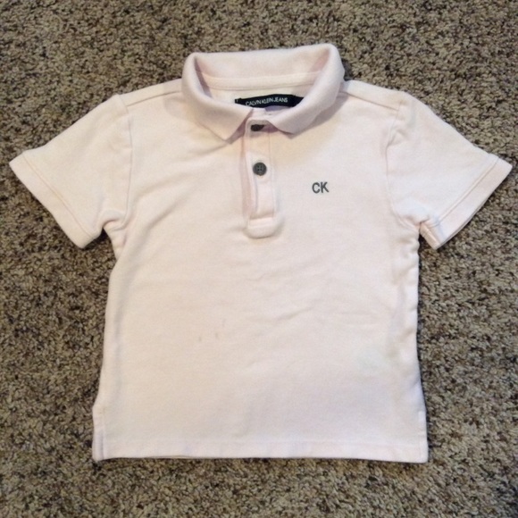 Calvin Klein Jeans BOYS MICRO PIQUE POLO SHIRT (Gift with Purchase) - Picture 2 of 8